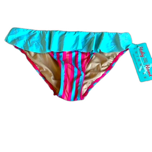 Haley and the Hound striped bikini bottom
